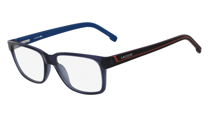 Lacoste Unisex L2692 421 Montature da vista Iniettato Blu  Squadrata Normale Fotocromatiche