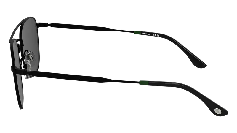 Lacoste Unisex L269S 002 Occhiali da sole Metallo Nero Grigio Squadrata Normale miniatura 2