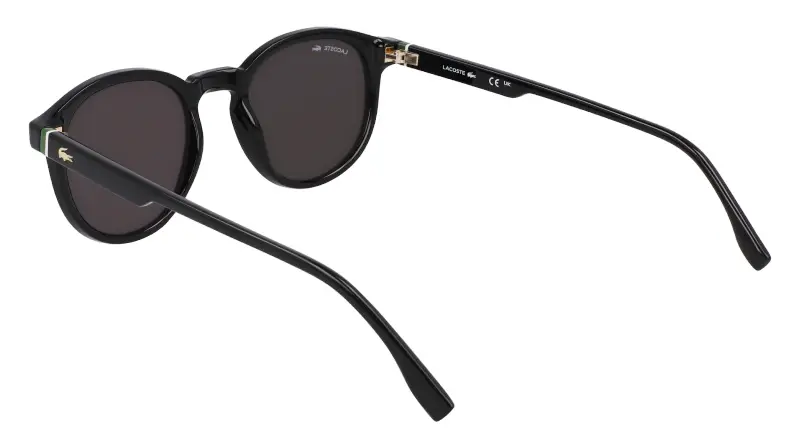 Unisex L6030S 001 Occhiali da sole Bio-iniettato Nero Rotonda Normale Normale miniatura 3