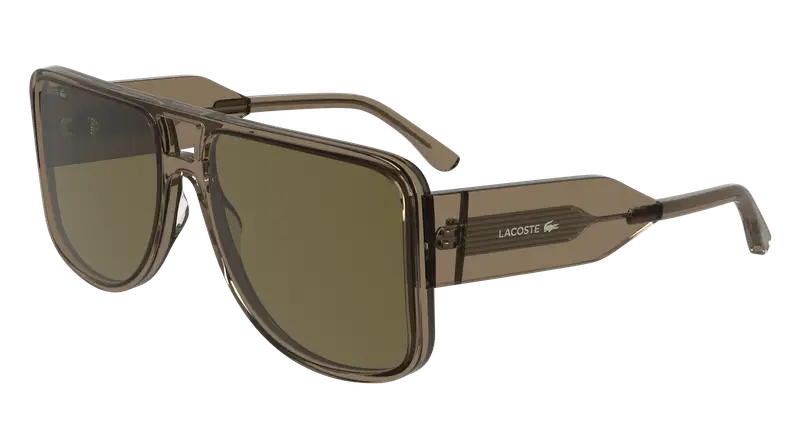 Lacoste Unisex L6056S 210 Occhiali da sole Acetato Marrone Marrone Squadrata Normale