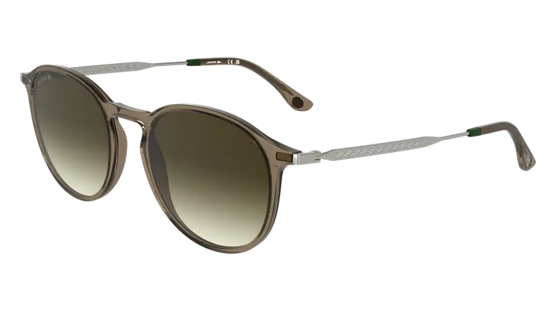 Lacoste Unisex L6061S 210 Occhiali da sole Bio-iniettato Marrone Marrone Squadrata Normale