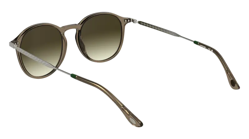 Lacoste Unisex L6061S 210 Occhiali da sole Bio-iniettato Marrone Marrone Squadrata Normale miniatura 3