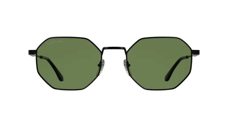 Unisex Lacoste L280S 001 Occhiali da sole Metallo Nero Squadrata Normale miniatura 2