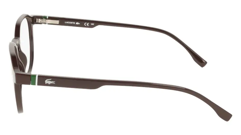 Unisex Lacoste L4008MAG-SET 503 Montature da vista Bio-iniettato Rosso Rosso Squadrata Normale miniatura 3