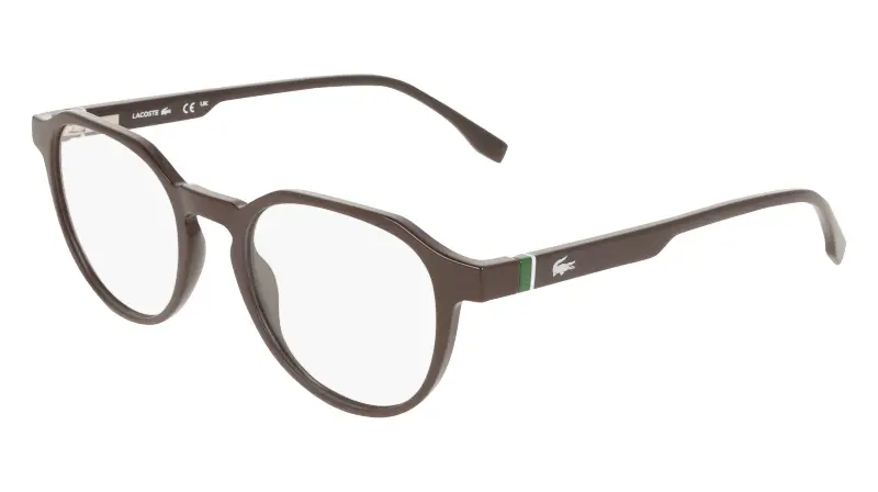 Unisex Lacoste L4008MAG-SET 503 Montature da vista Bio-iniettato Rosso Rosso Squadrata Normale