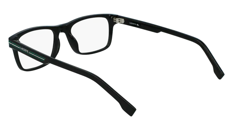 Lacoste Uomo E7578F1 DROPPED 001 Montature da vista Bio-iniettato Nero Squadrata Normale Fotocromatiche miniatura 2
