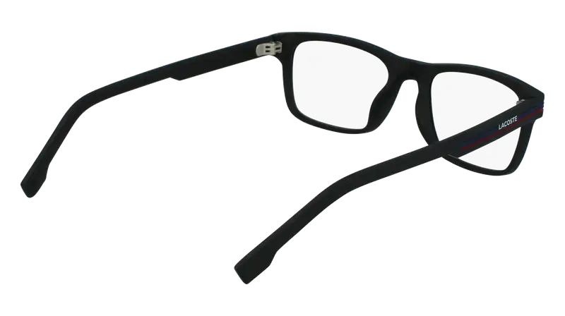 Lacoste Uomo E7578F1 DROPPED 002 Montature da vista Bio-iniettato Nero Squadrata Normale Fotocromatiche miniatura 3