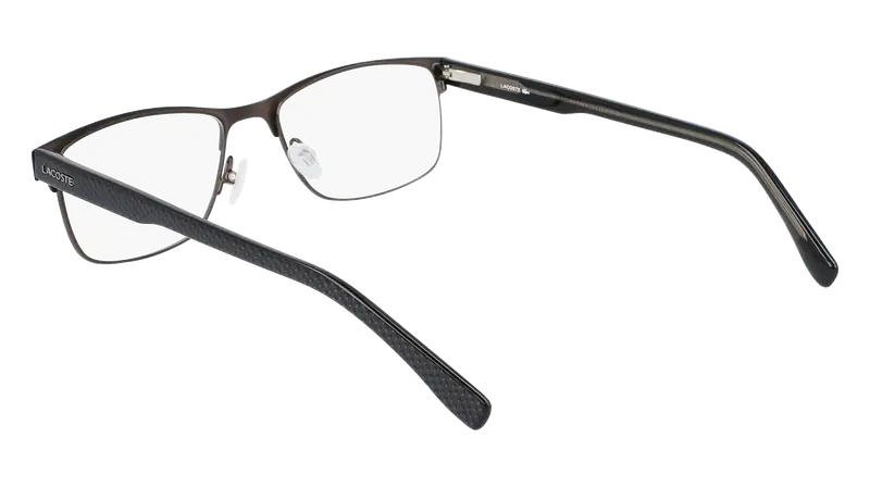 Lacoste Uomo L2217 001 Montature da vista Metallo Nero Squadrata Normale Fotocromatiche miniatura 2