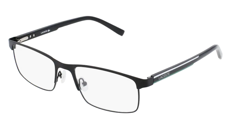 Lacoste Uomo L2271 001 Montature da vista Metallo Nero  Squadrata Normale Normale