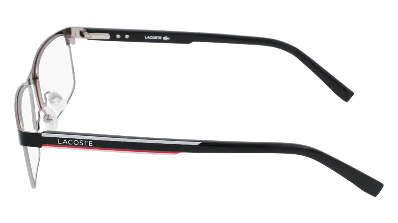 Lacoste Uomo L2271 004 Montature da vista Metallo Nero Squadrata Normale Normale miniatura 2