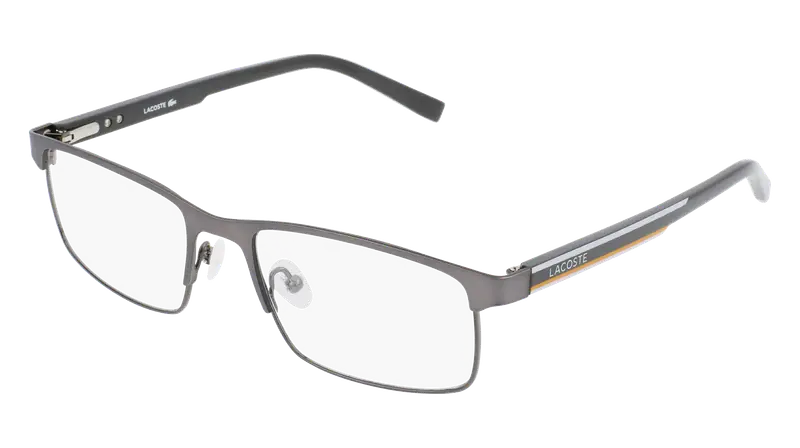 Lacoste Uomo L2271 033 Montature da vista Metallo Grigio  Squadrata Normale Normale