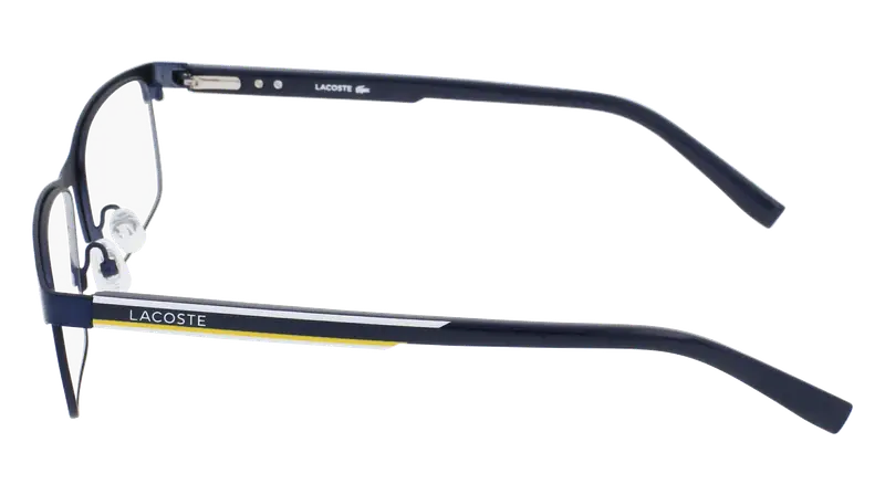 Lacoste Uomo L2271 424 Montature da vista Metallo Blu Squadrata Normale Normale miniatura 2