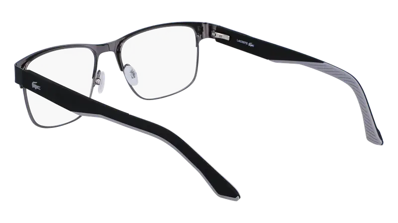 Lacoste Uomo L2291 001 Montature da vista Metallo Nero Squadrata Normale Normale miniatura 2