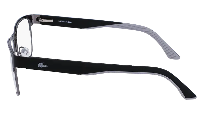 Lacoste Uomo L2291 001 Montature da vista Metallo Nero Squadrata Normale Normale miniatura 3