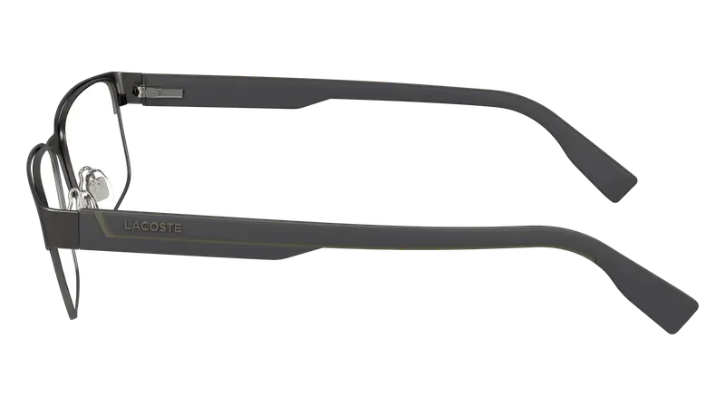 Lacoste Uomo L2298 033 Montature da vista Metallo Canna di fucile Squadrata Normale Normale miniatura 3
