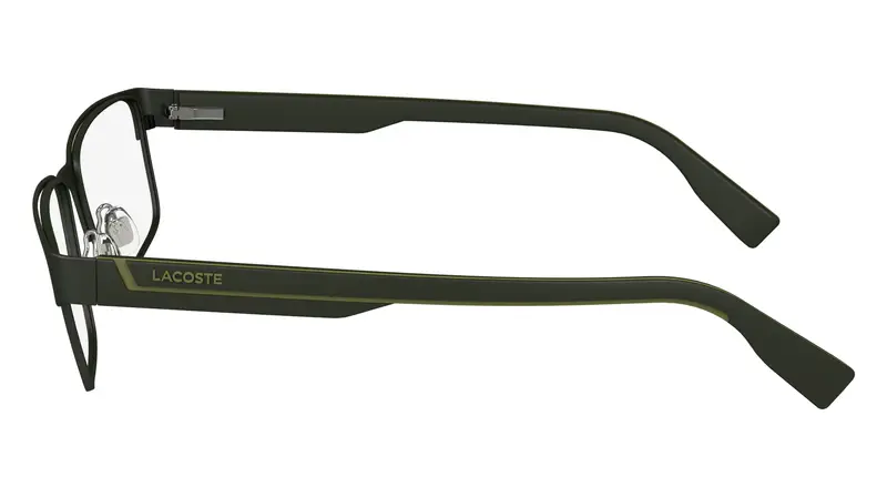 Lacoste Uomo L2298 275 Montature da vista Metallo Verde Squadrata Normale Normale miniatura 3