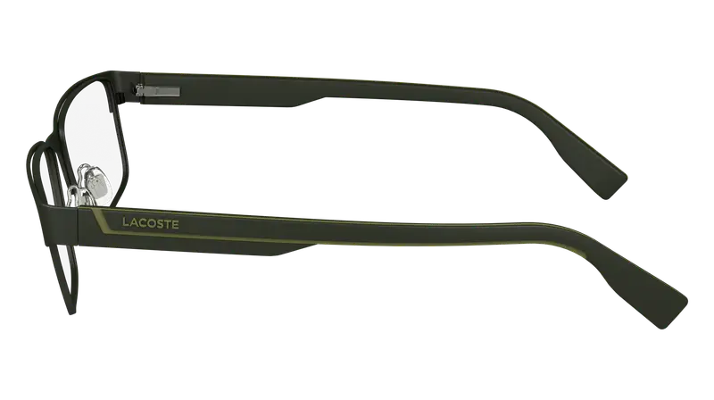 Lacoste Uomo L2298 275 Montature da vista Metallo Verde Squadrata Normale Normale miniatura 3