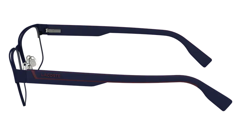 Lacoste Uomo L2298 424 Montature da vista Metallo Blu Squadrata Normale Normale miniatura 3