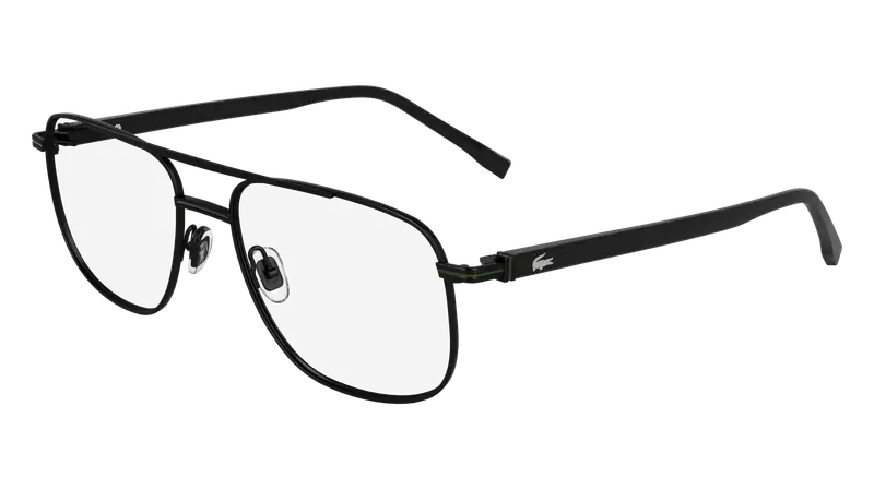 Lacoste Uomo L2302 002 Montature da vista Metallo Nero  Squadrata Normale