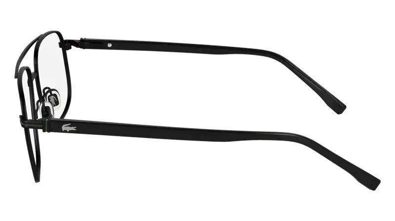 Lacoste Uomo L2302 002 Montature da vista Metallo Nero Squadrata Normale miniatura 3