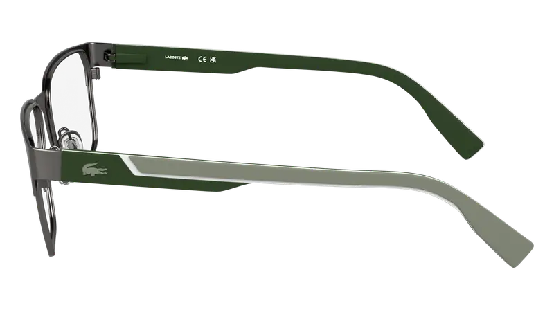 Lacoste Uomo L2306 035 Montature da vista Metallo Canna di fucile Squadrata Normale miniatura 2