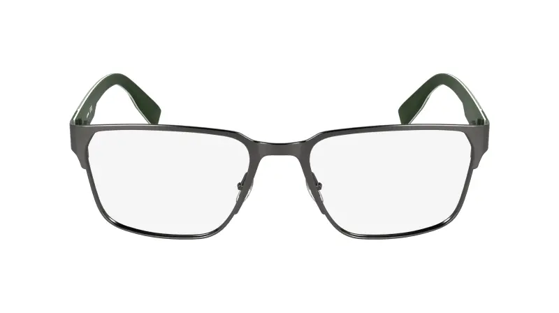 Uomo L2306 035 Montature da vista Metallo Canna di fucile Squadrata Normale miniatura 2