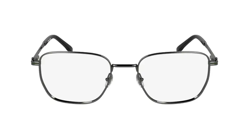 Uomo L2311 39 Montature da vista Metallo Canna di fucile Squadrata Normale miniatura 2