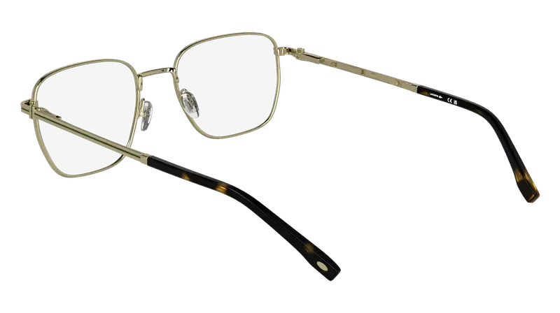 Lacoste Uomo L2311 714 Montature da vista Metallo Oro Squadrata Normale miniatura 3