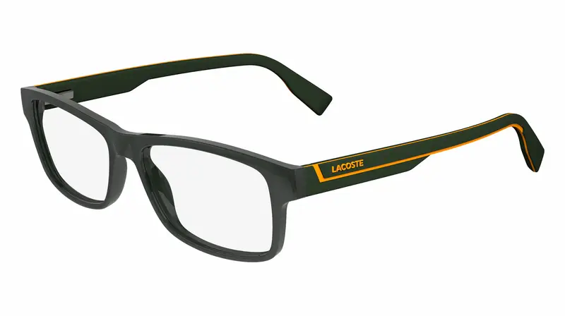 Uomo L2707N 301 Montature da vista Bio-iniettato Verde Squadrata Normale Normale