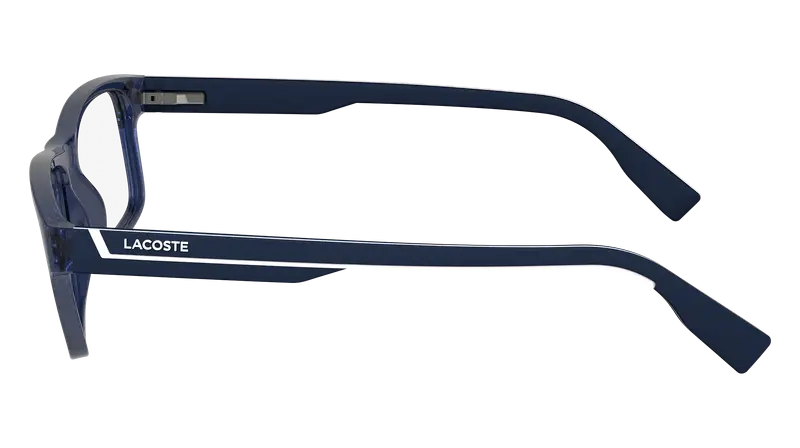 Lacoste Uomo L2707N 400 Montature da vista Bio-iniettato Blu Squadrata Normale Normale miniatura 2