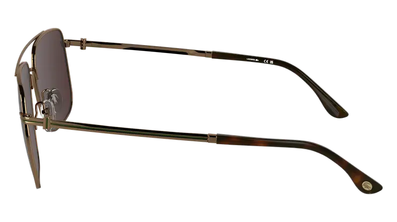 Lacoste Occhiali da sole Uomo Oro 884146 miniatura 2