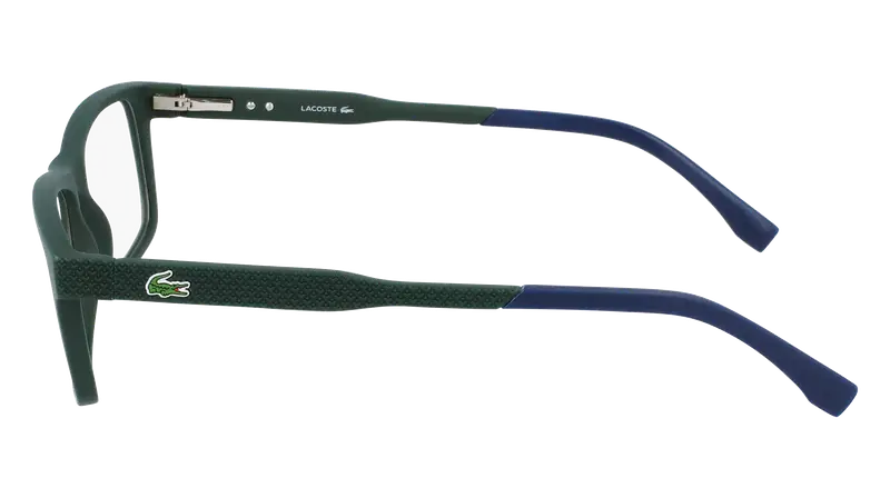 Lacoste Uomo L2876 315 Montature da vista Iniettato Verde Squadrata Normale Normale miniatura 3