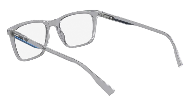 Lacoste Uomo L2960 035 Montature da vista Bio-iniettato Grigio Squadrata Normale miniatura 2