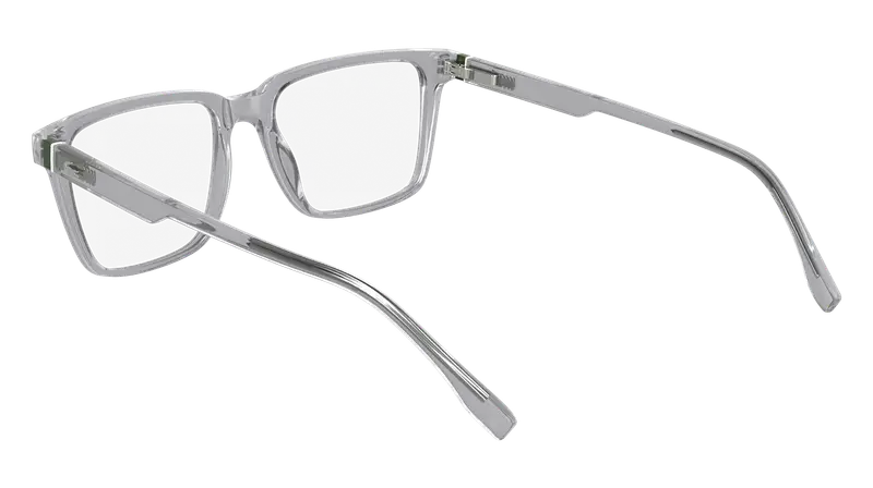 Lacoste Uomo L2963 035 Montature da vista Bio-iniettato Grigio Squadrata Normale miniatura 2