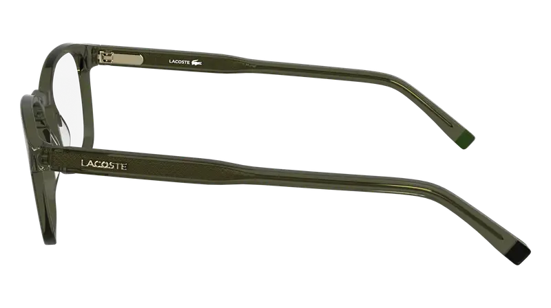Lacoste Uomo L2964 275 Montature da vista Bio-iniettato Verde Squadrata Normale miniatura 3