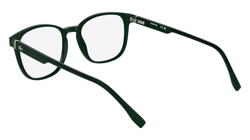 Lacoste Uomo L2975 301 Montature da vista Bio-iniettato Verde Squadrata Normale miniatura 3