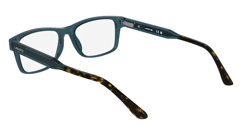 Lacoste Uomo L2977 410 Montature da vista Bio-iniettato Blu Squadrata Normale miniatura 3