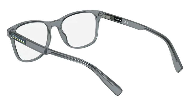 Lacoste Uomo L2979 035 Montature da vista Bio-iniettato Grigio Squadrata Normale miniatura 3