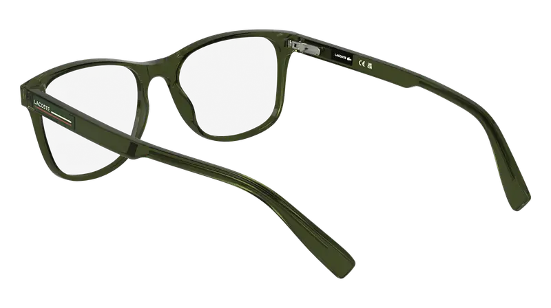 Lacoste Uomo L2979 275 Montature da vista Bio-iniettato Verde Squadrata Normale miniatura 3