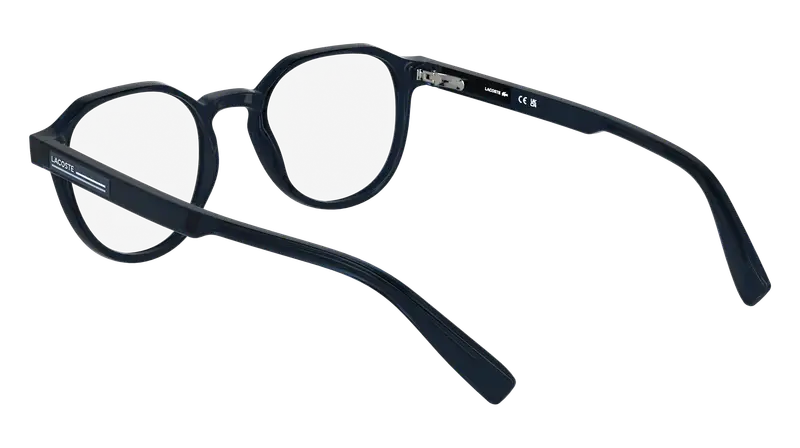 Lacoste Uomo L2980 410 Montature da vista Bio-iniettato Blu Squadrata Normale miniatura 3