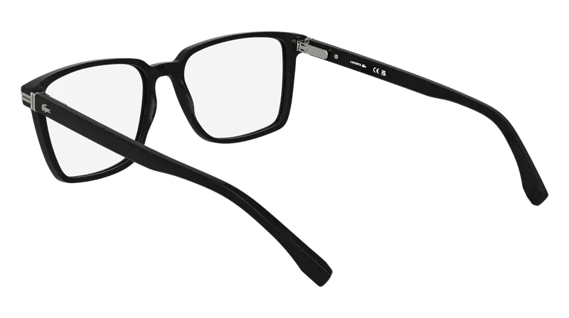 Lacoste Uomo L2986 1 Montature da vista Acetato Nero Squadrata Normale miniatura 3