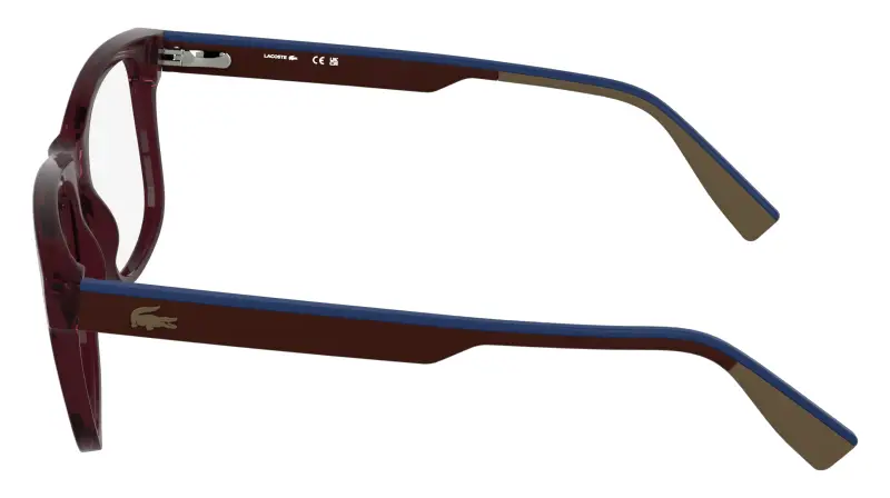 Uomo L4004 601 Montature da vista Bio-iniettato Bordeaux Squadrata Normale miniatura 3