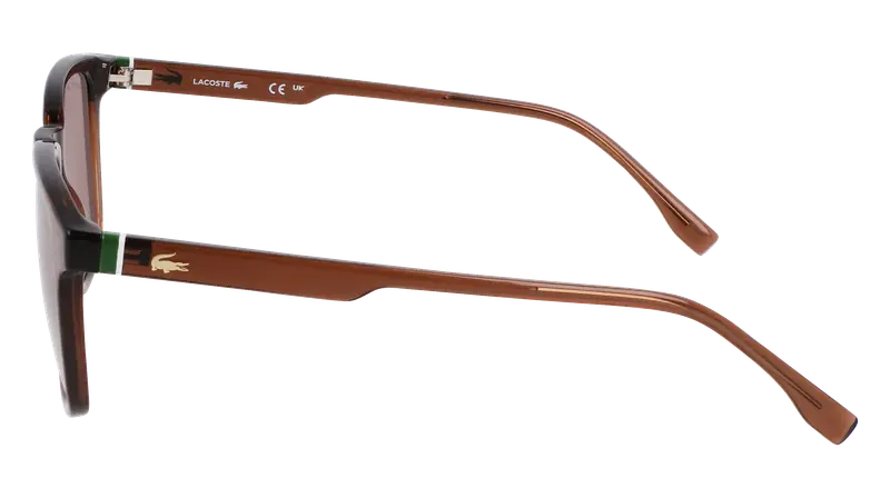 Lacoste Occhiali da sole Uomo Marrone 883843 miniatura 3