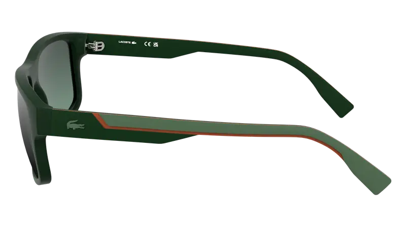 Lacoste Occhiali da sole Uomo Verde 884073 miniatura 2