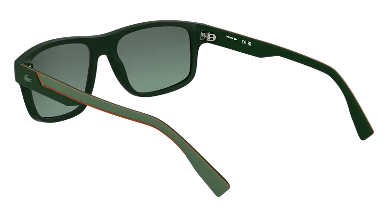 Lacoste Occhiali da sole Uomo Verde 884073 miniatura 3