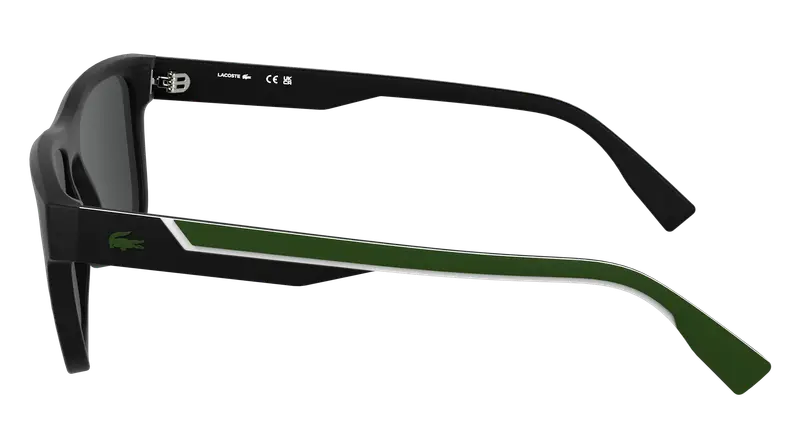 Lacoste Occhiali da sole Uomo Grigio 884105 miniatura 2