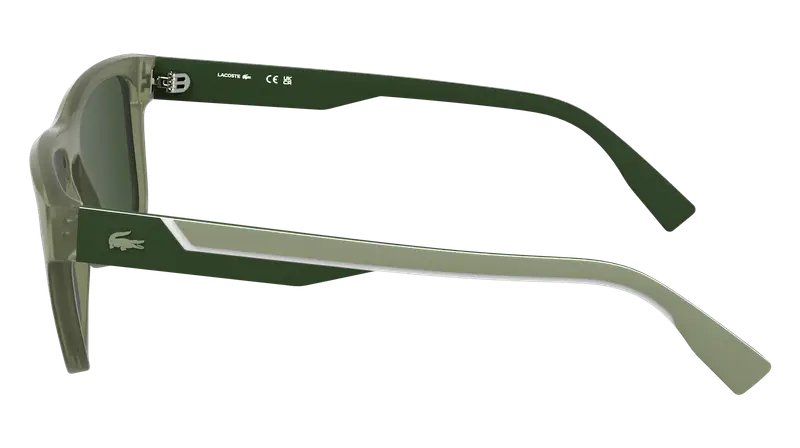 Lacoste Occhiali da sole Uomo Verde 884085 miniatura 2