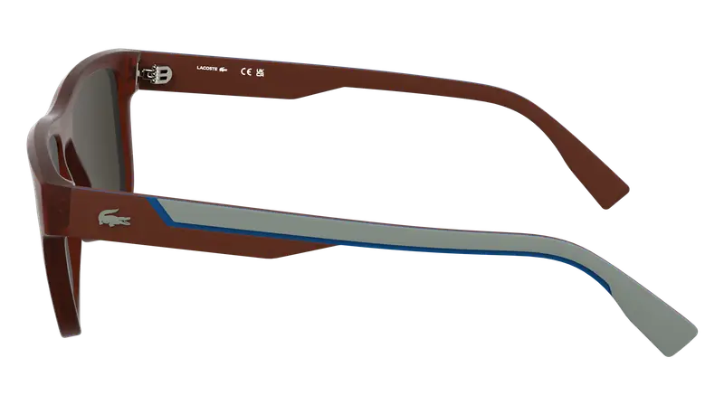 Lacoste Occhiali da sole Uomo Marrone 884118 miniatura 2