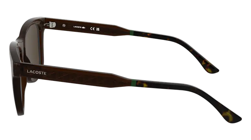Lacoste Occhiali da sole Uomo Marrone 884059 miniatura 2
