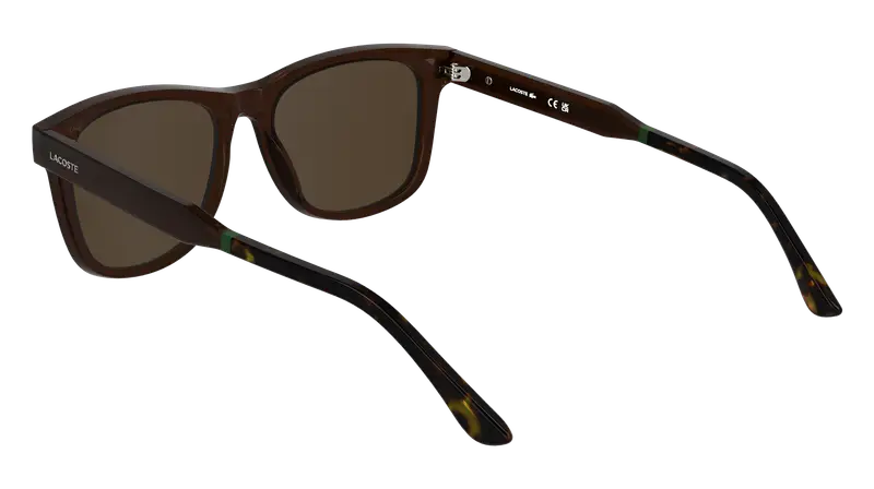 Lacoste Occhiali da sole Uomo Marrone 884059 miniatura 3